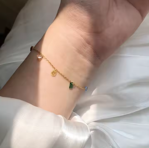 Bracciale con ciondolo Aura d'oceano