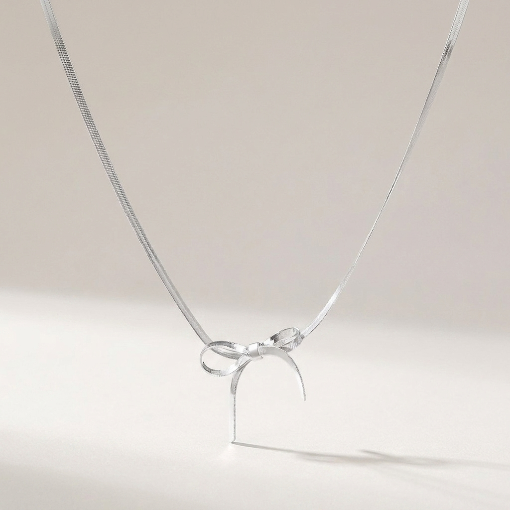 Collana Carol con fiocco