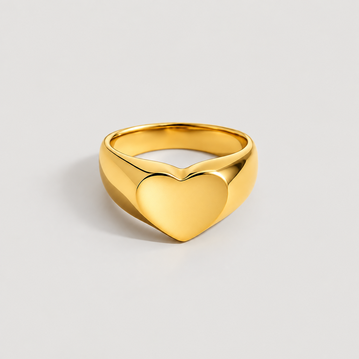 Anello a cuore Storia d'amore (Set)