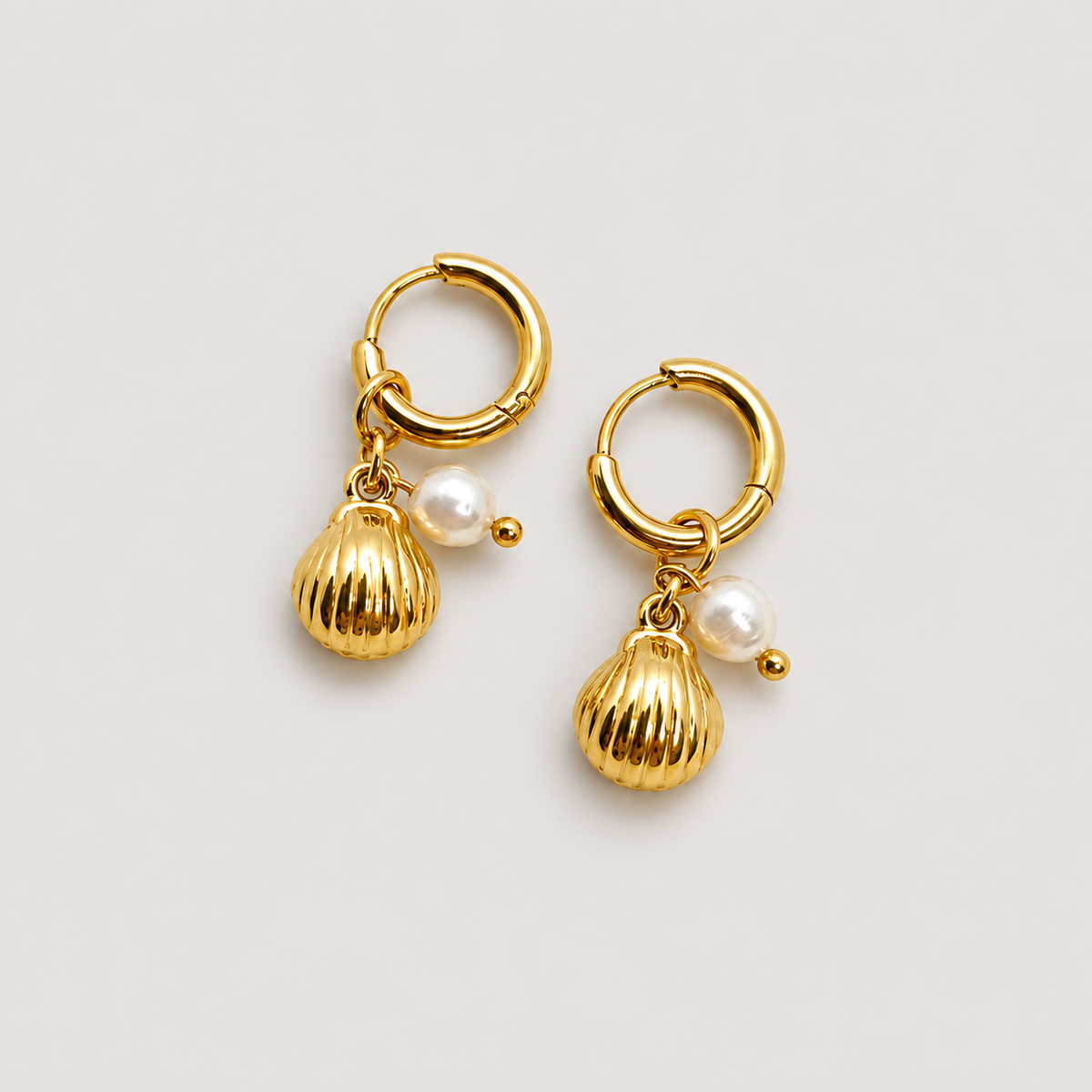 Cerchietti Tuffo con conchiglia (Set)