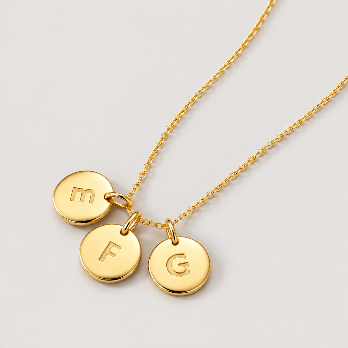 Collana Aura con iniziale (Set)