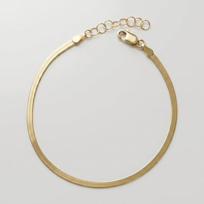 Bracciale a spina di pesce Angelica® in acciaio inossidabile (Set)