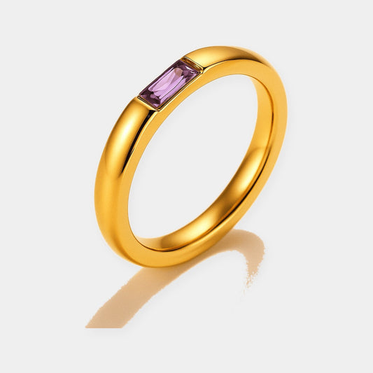 Anello Tesoro con pietra del mese