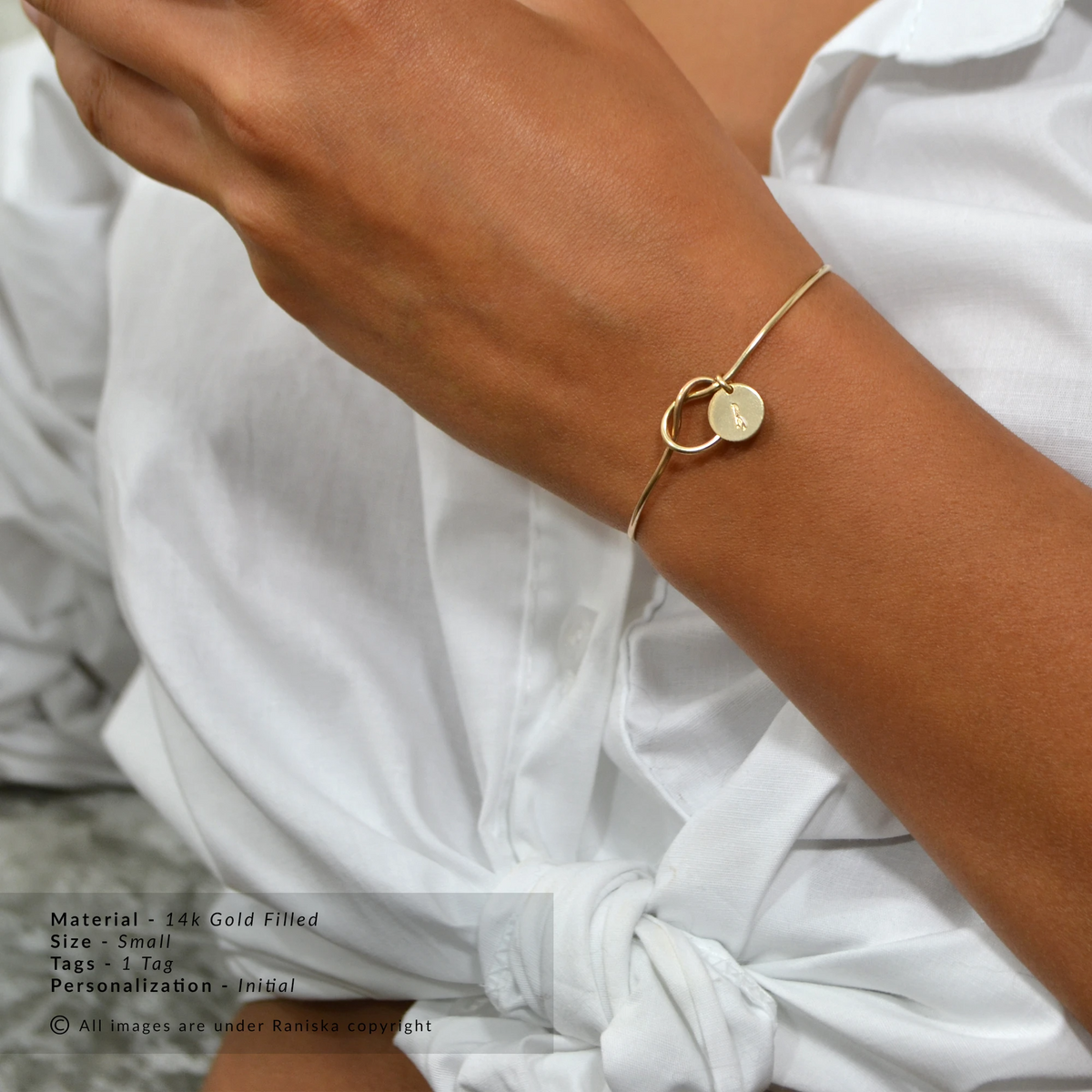 Bracciale rigido Rosa® Infinito