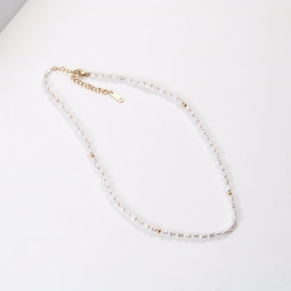 Girocollo Aloha con perla e oro