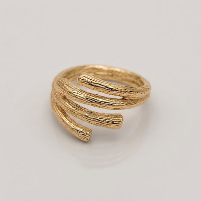 Anello intrecciato Duna