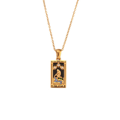 Collana Fortuna dorata (Set)