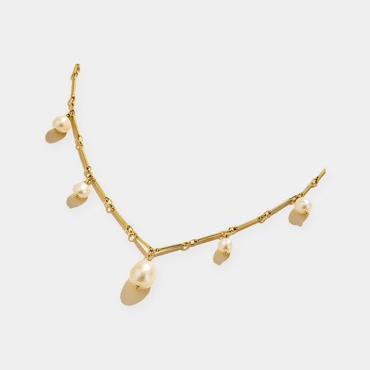 Collana Santorini con perla