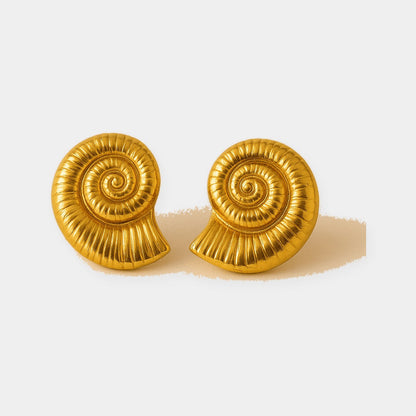 Orecchini maxi a conchiglia
