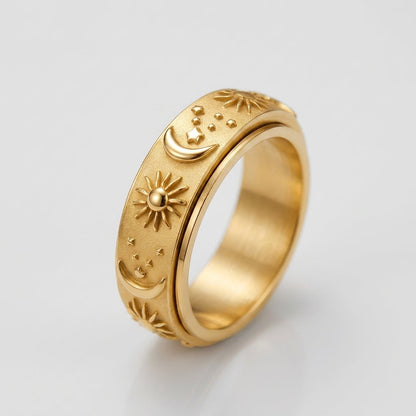 Anello girevole Celeste
