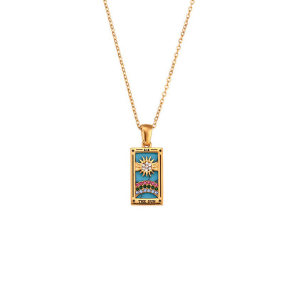 Collana Fortuna dorata (Set)