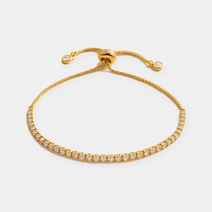 Bracciale tennis regolabile Melly