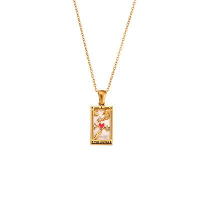 Collana Fortuna dorata (Set)