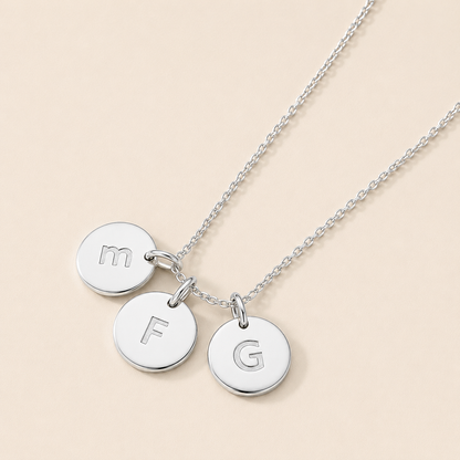 Collana Aura con iniziale (Set)