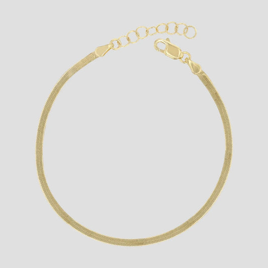 Bracciale a spina di pesce Angelica® in acciaio inossidabile (Set)
