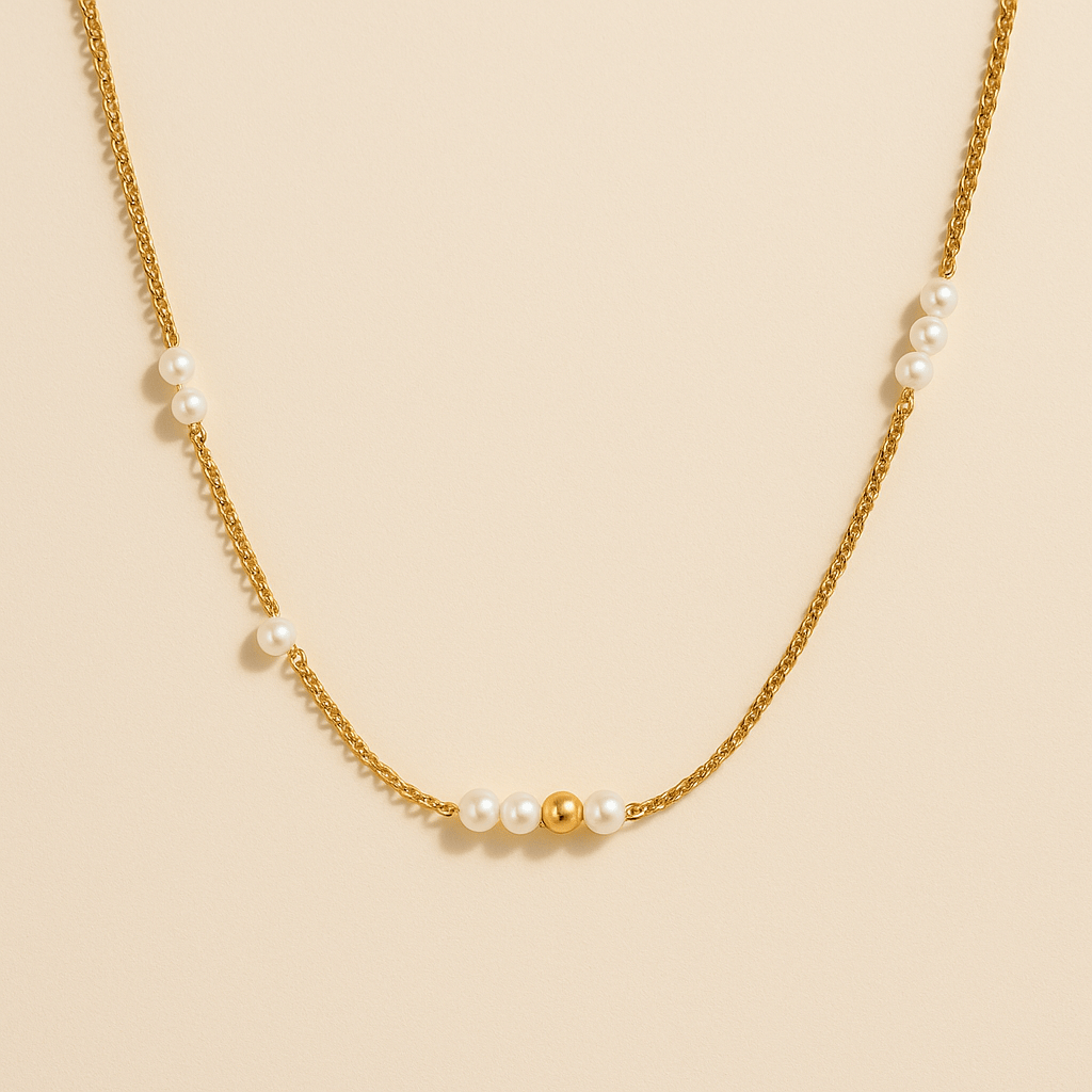 Collana Bondi con perla (Set)