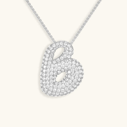 Collana Hailey con iniziale a palloncino (Set)