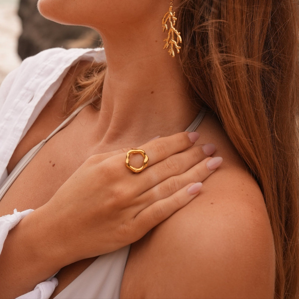 Anello a fascia Cairo (Set)