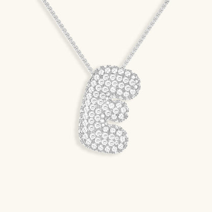 Collana Hailey con iniziale a palloncino (Set)