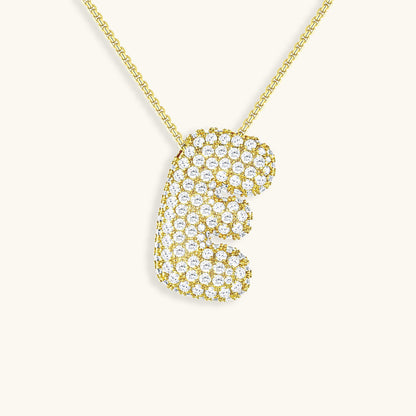 Collana Hailey con iniziale a palloncino (Set)