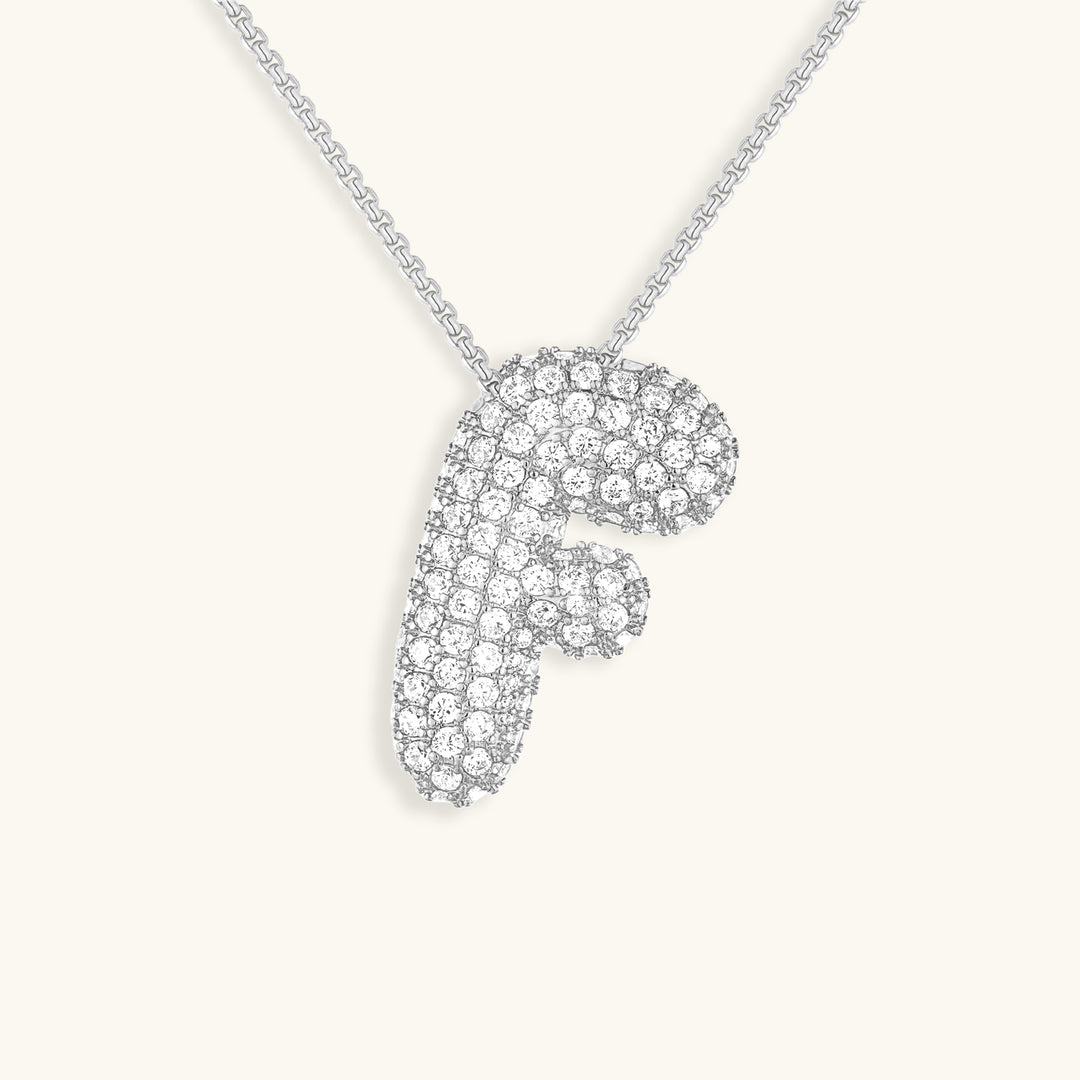 Collana Hailey con iniziale a palloncino (Set)