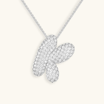Collana Hailey con iniziale a palloncino (Set)