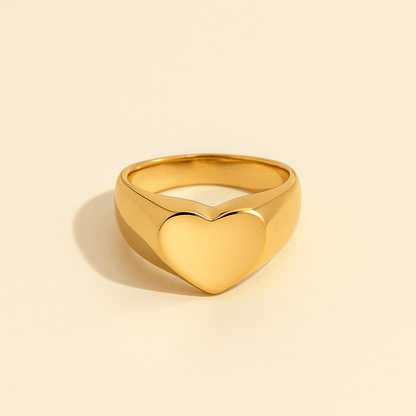 Anello a cuore Storia d'amore (Set)