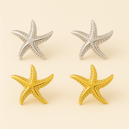 Orecchini mini Stella marina (Set)