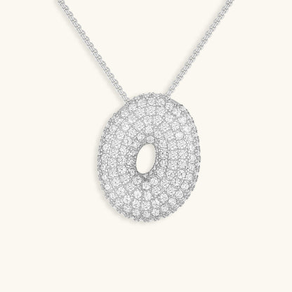 Collana Hailey con iniziale a palloncino