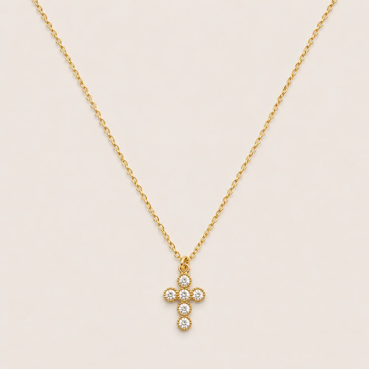 Collana Oceano con croce