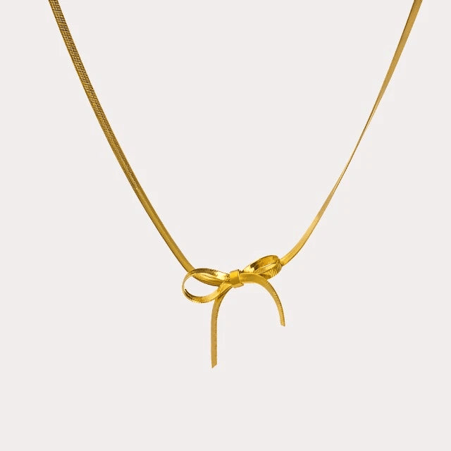Collana Carol con fiocco (Set)