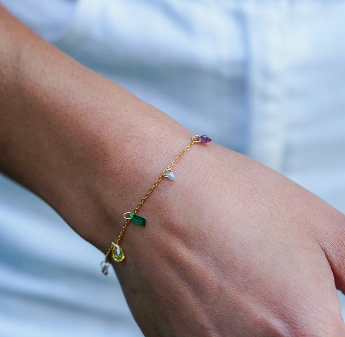 Bracciale con ciondolo Aura d'oceano