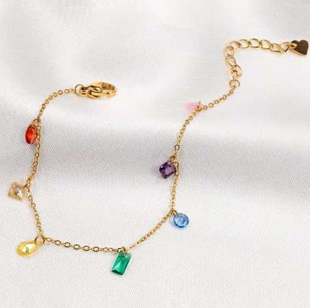 Bracciale con ciondolo Aura d'oceano