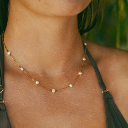 Collana Laney con perla