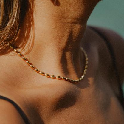 Collana Malaga con perline (Set)