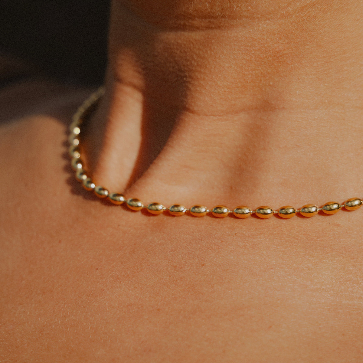 Collana Malaga con perline