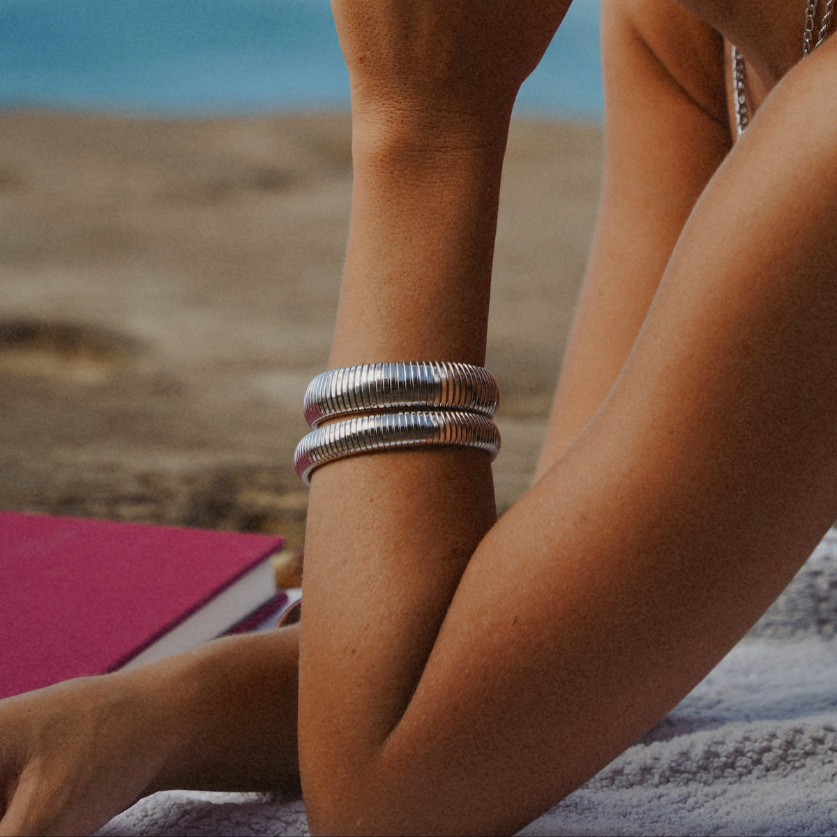Bracciale rigido maxi Ibiza
