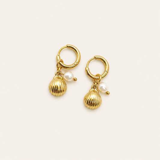 Cerchietti Tuffo con conchiglia (Set)