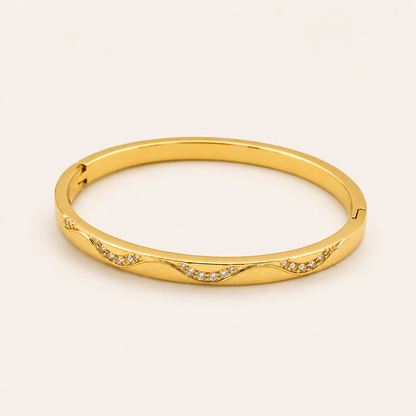 Bracciale rigido Dolce cuore di lusso