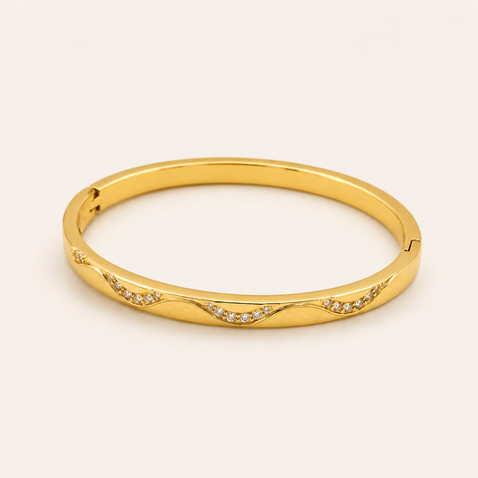 Bracciale rigido Dolce cuore di lusso