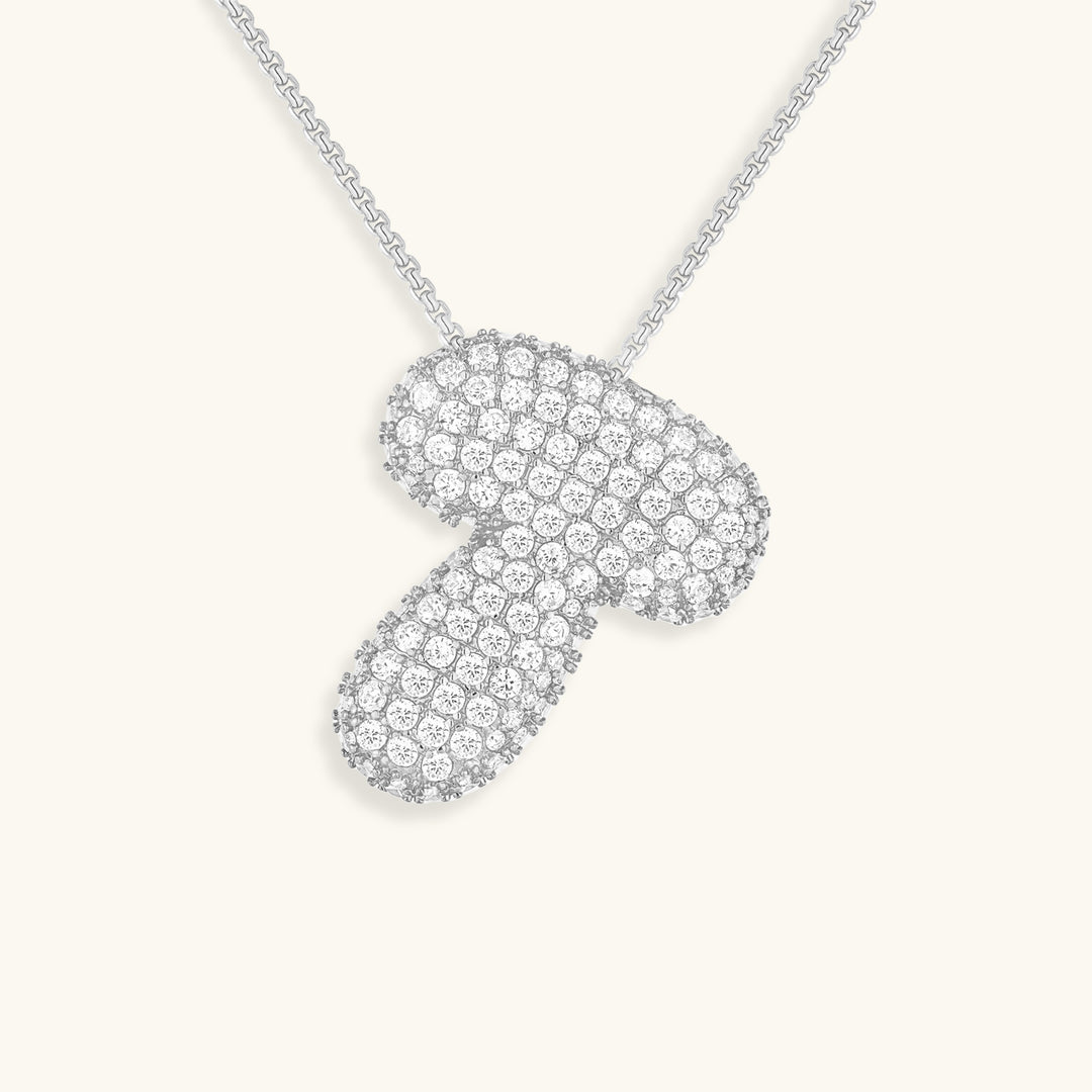 Collana Hailey con iniziale a palloncino (Set)