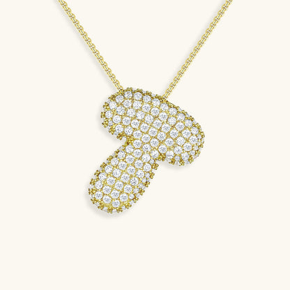 Collana Hailey con iniziale a palloncino (Set)