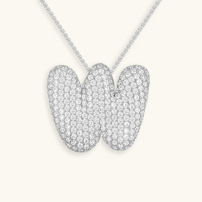 Collana Hailey con iniziale a palloncino (Set)