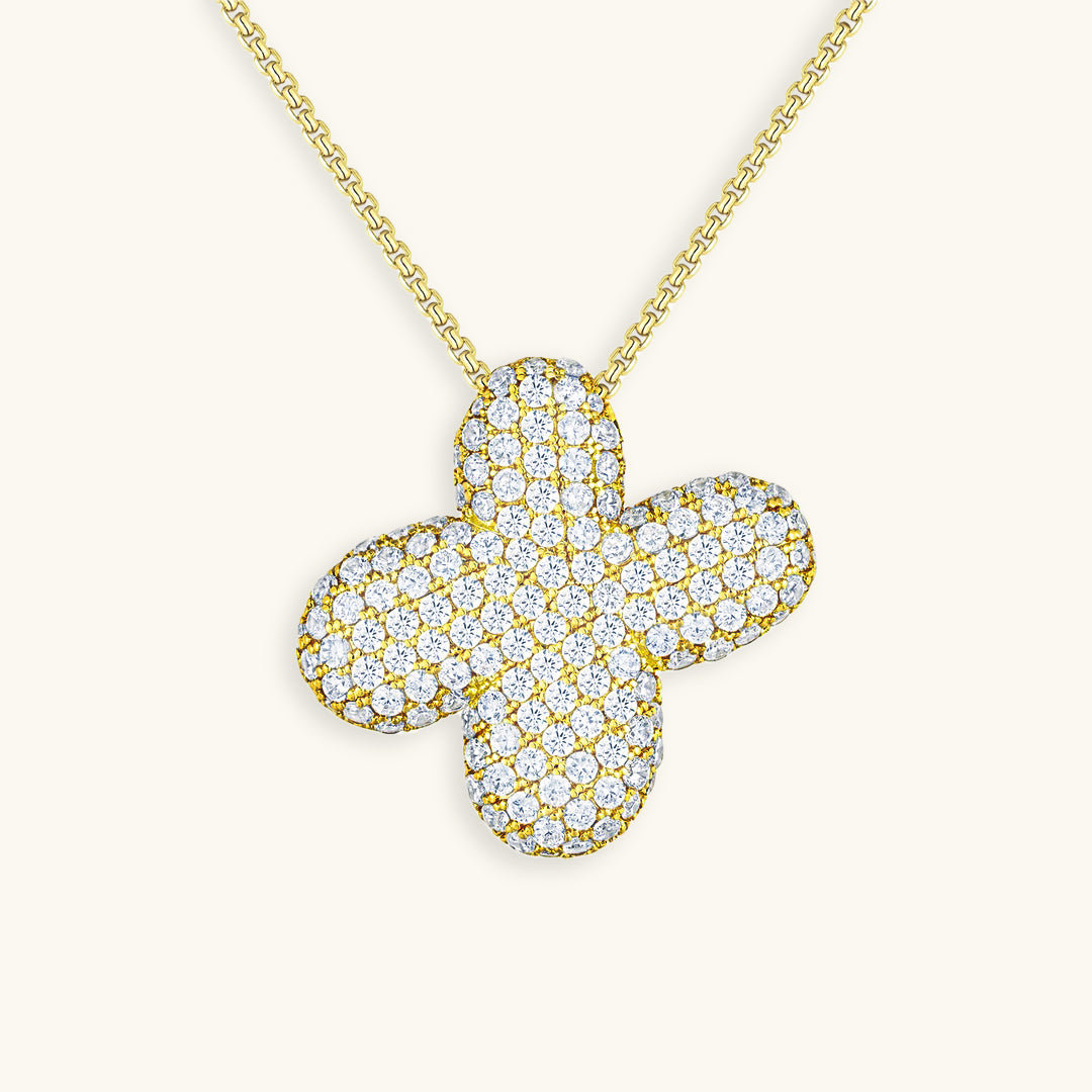 Collana Hailey con iniziale a palloncino (Set)