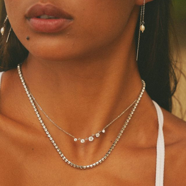 Collana tennis Monaco