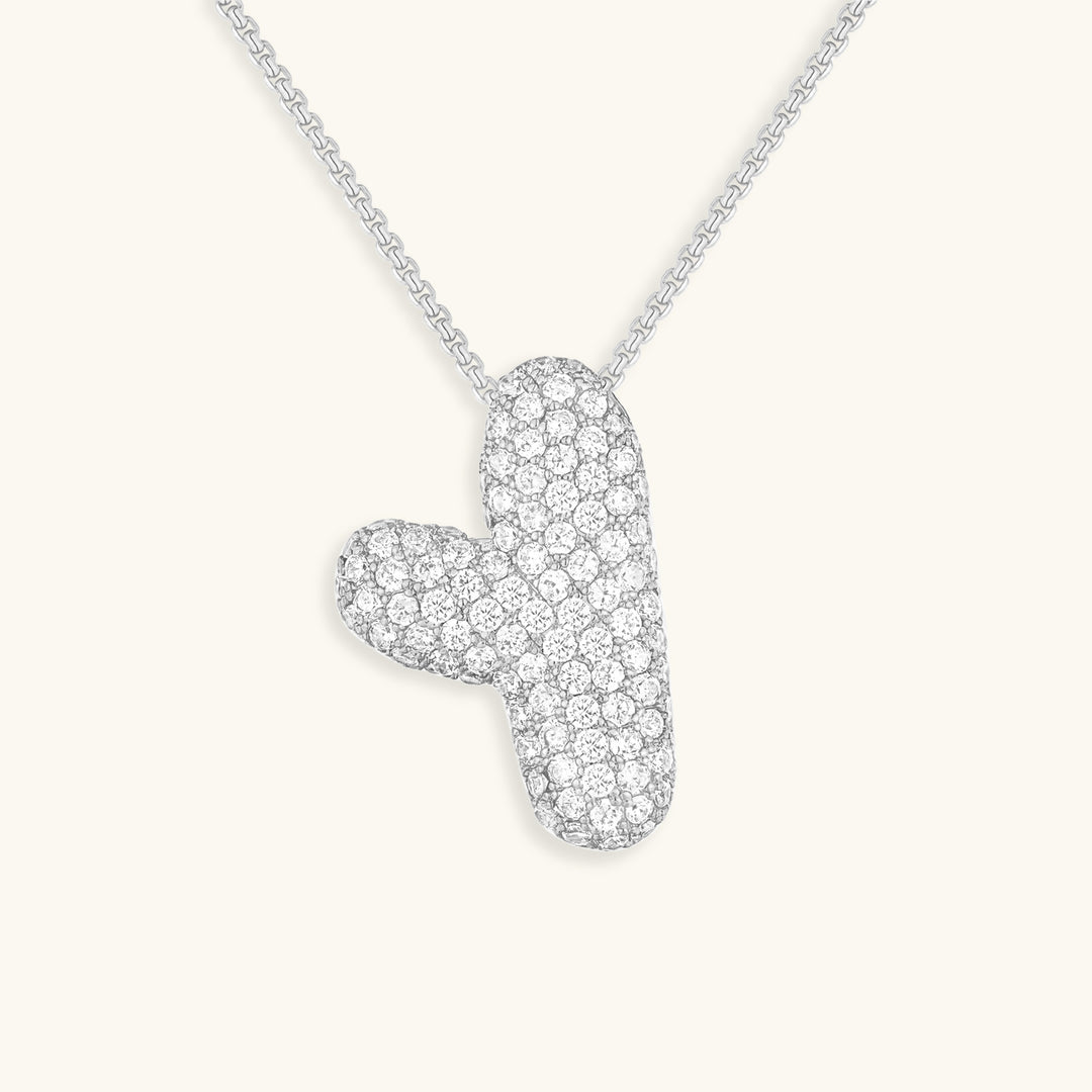 Collana Hailey con iniziale a palloncino (Set)