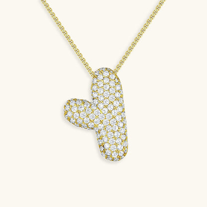 Collana Hailey con iniziale a palloncino (Set)