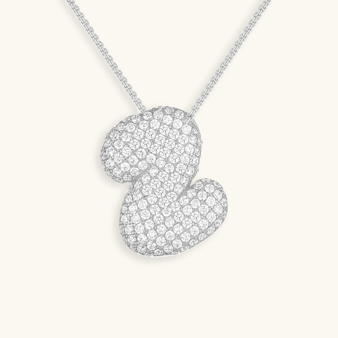 Collana Hailey con iniziale a palloncino (Set)