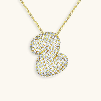 Collana Hailey con iniziale a palloncino (Set)