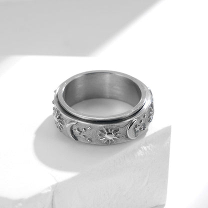 Anello girevole Celeste
